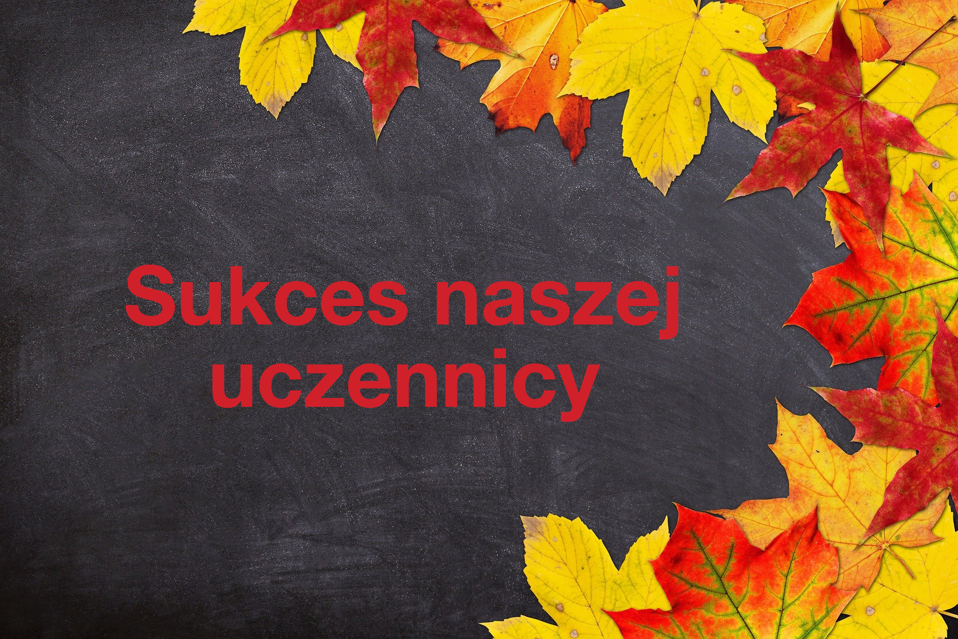 Sukces naszej uczennicy