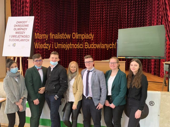 Finaliści Olimpiady Wiedzy i Umiejętności Budowlanych