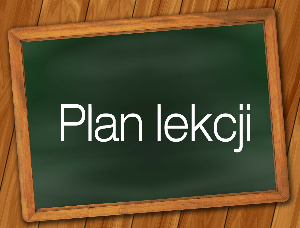 Plan lekcji