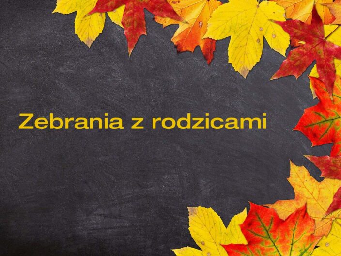 Zebrania z rodzicami