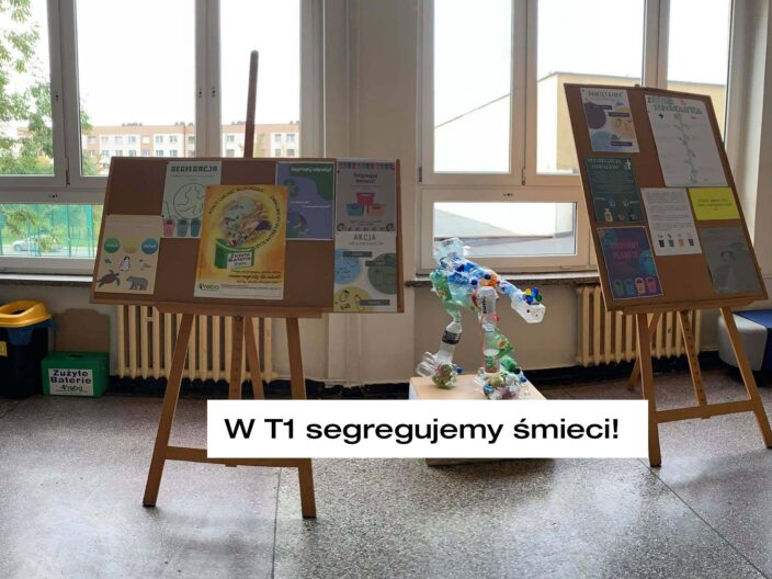 W T1 segregujemy śmieci!