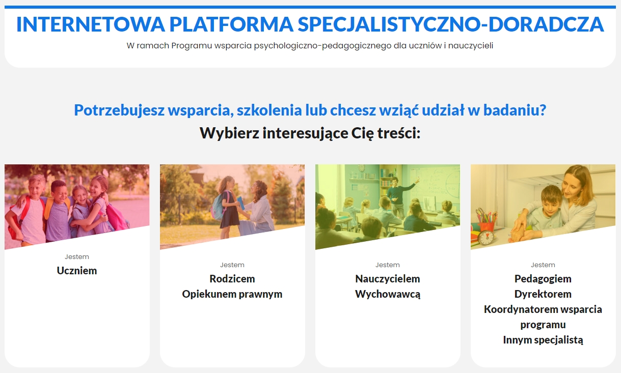 INTERNETOWA PLATFORMA SPECJALISTYCZNO-DORADCZA