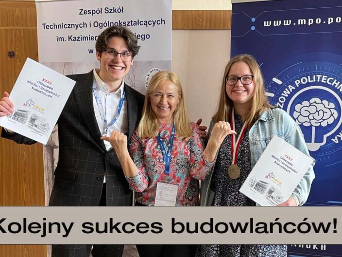 Kolejny sukces budowlańców!