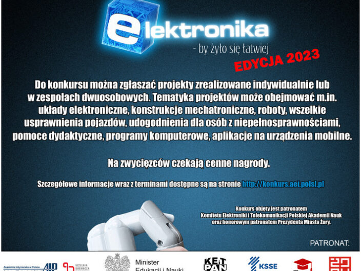 Plakat "Elektronika - by żyło się łatwiej!"