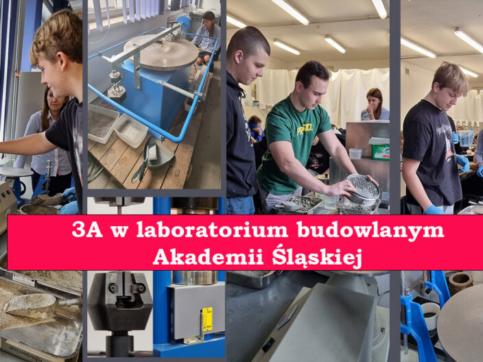 3A w laboratorium budowlanym Akademii Śląskiej