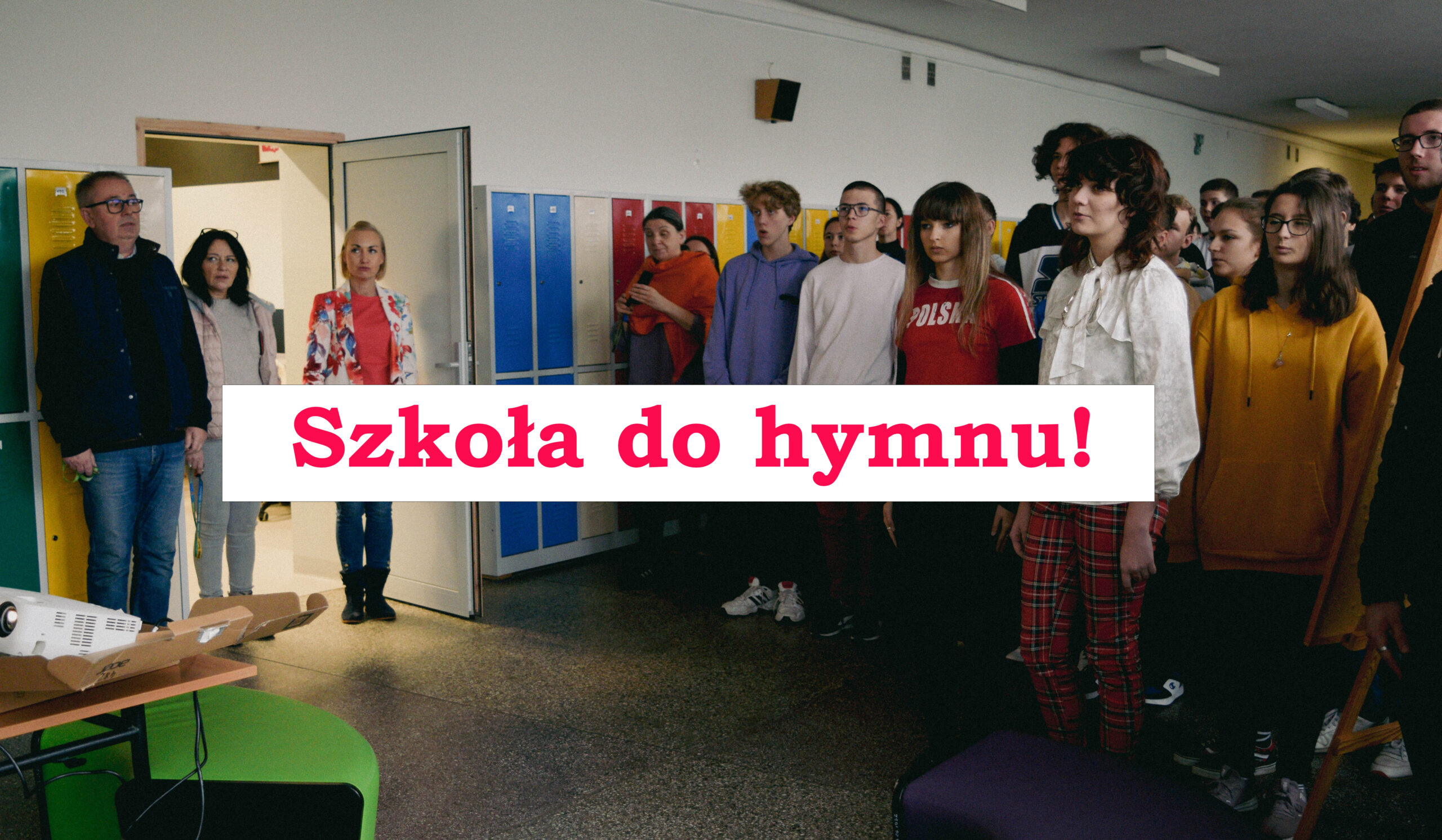Szkoła do hymnu!
