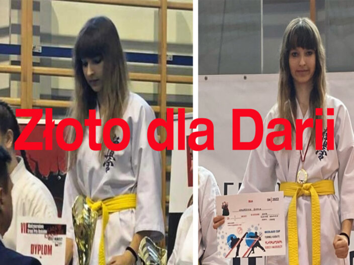 Złoto dla Darii