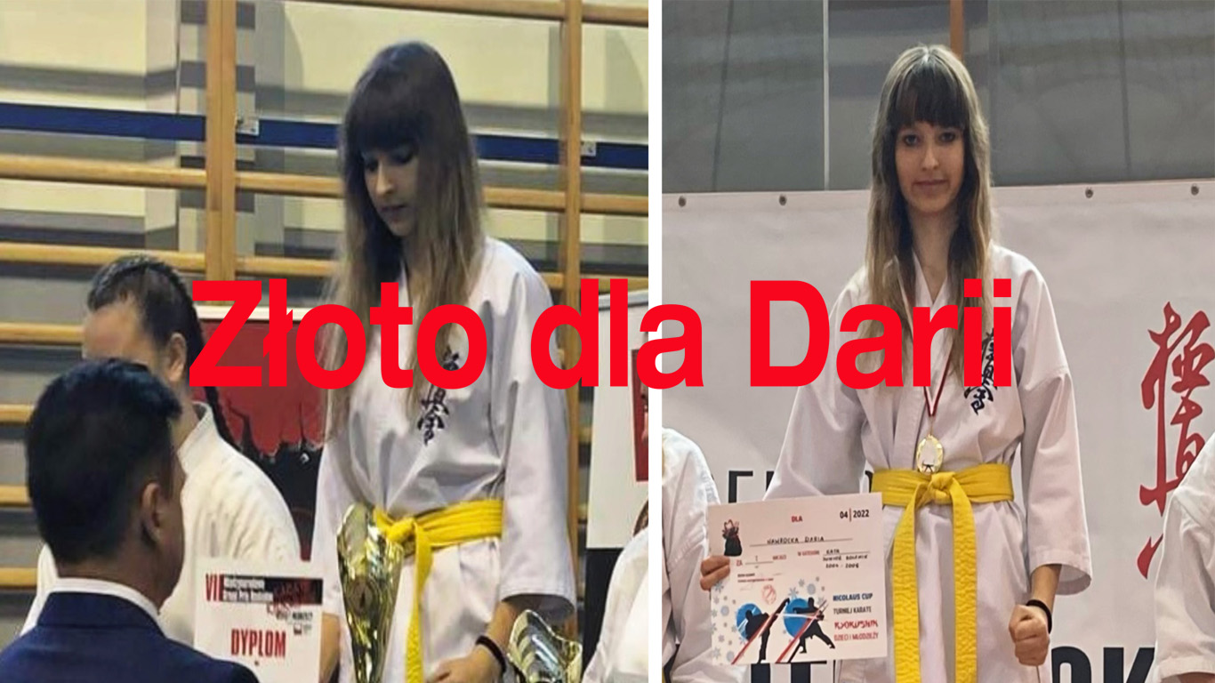 Złoto dla Darii