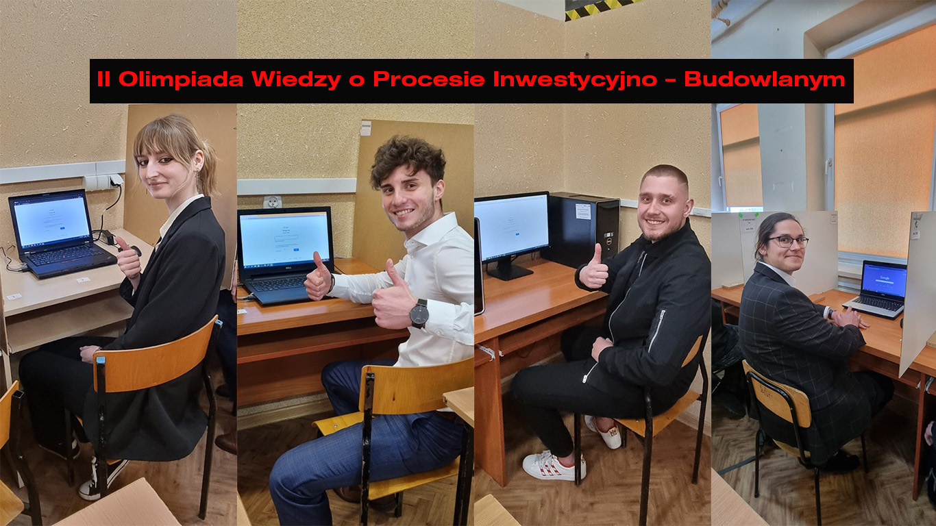 I Olimpiada Wiedzy o Procesie Inwestycyjno – Budowlanym