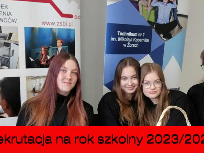 Rekrutacja na rok szkolny 2023/2024