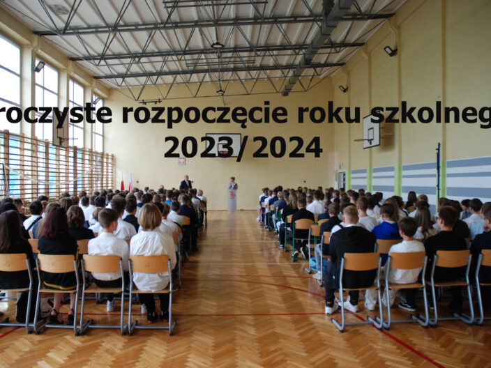 Uroczyste rozpoczęcie roku szkolnego 2023/2024