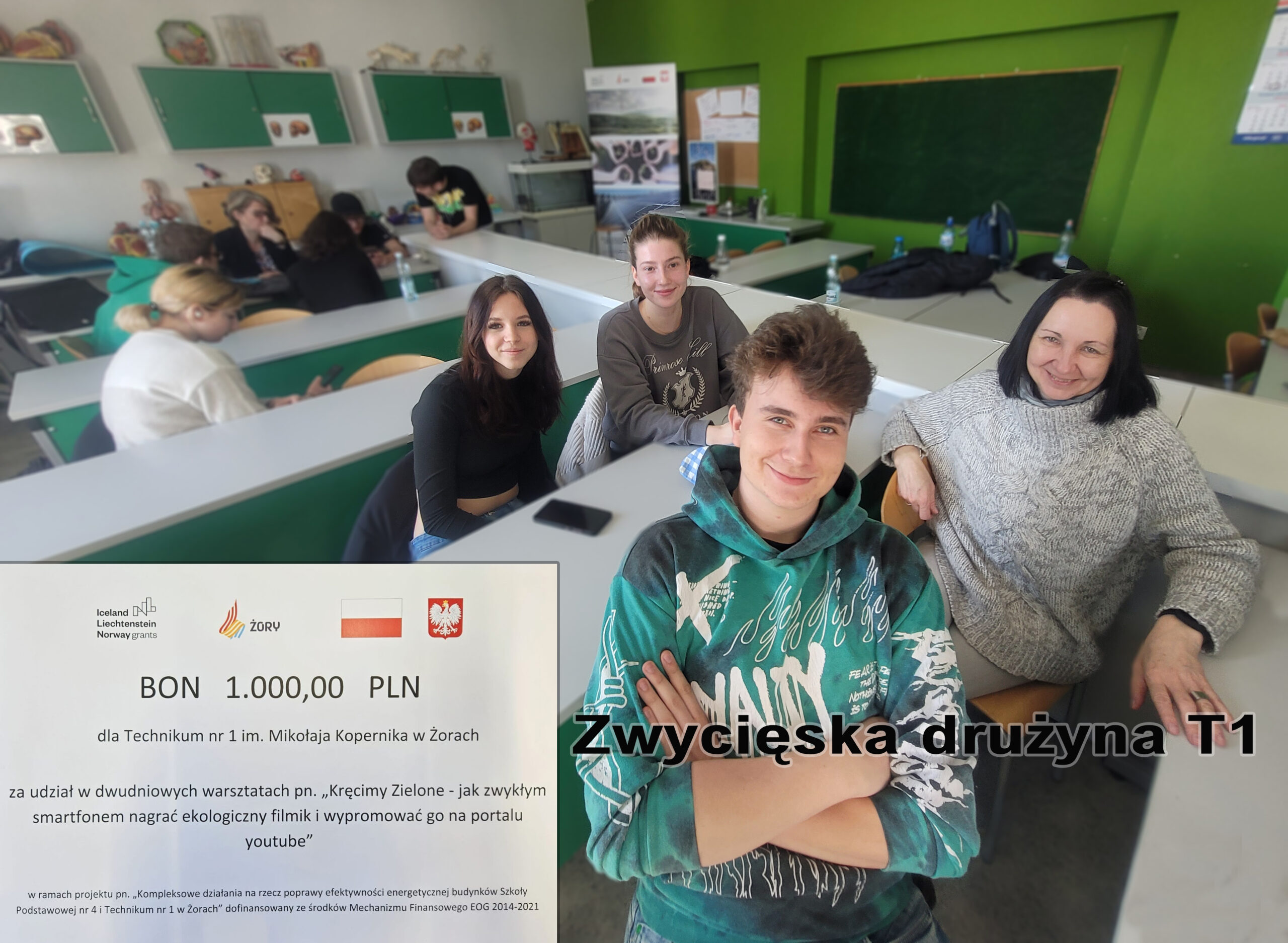 Zwycięska drużyna T1