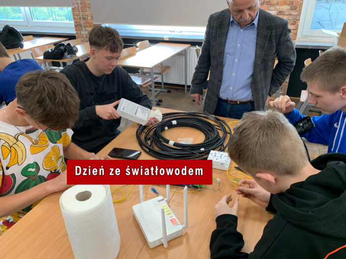 Dzień ze światłowodem