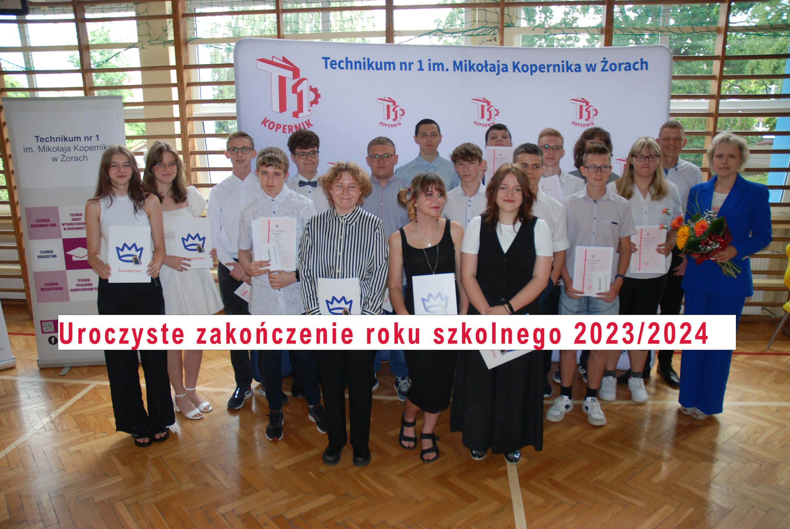 Uroczyste zakończenie roku szkolnego