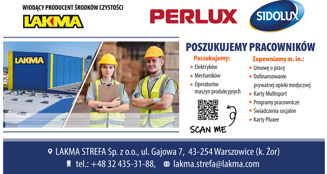 Lakma poszukuje pracowników
