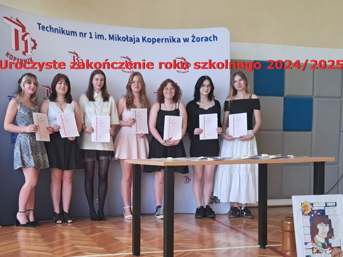 Uroczyste zakończenie roku szkolnego 2024/2025