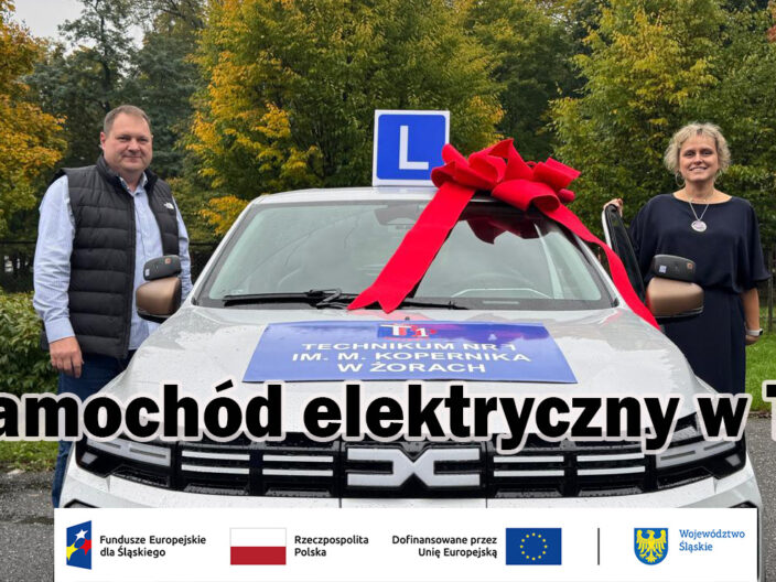 Samochód elektryczny w T1