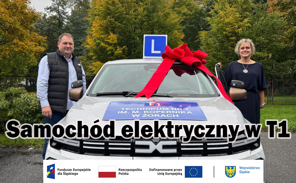 Samochód elektryczny w T1